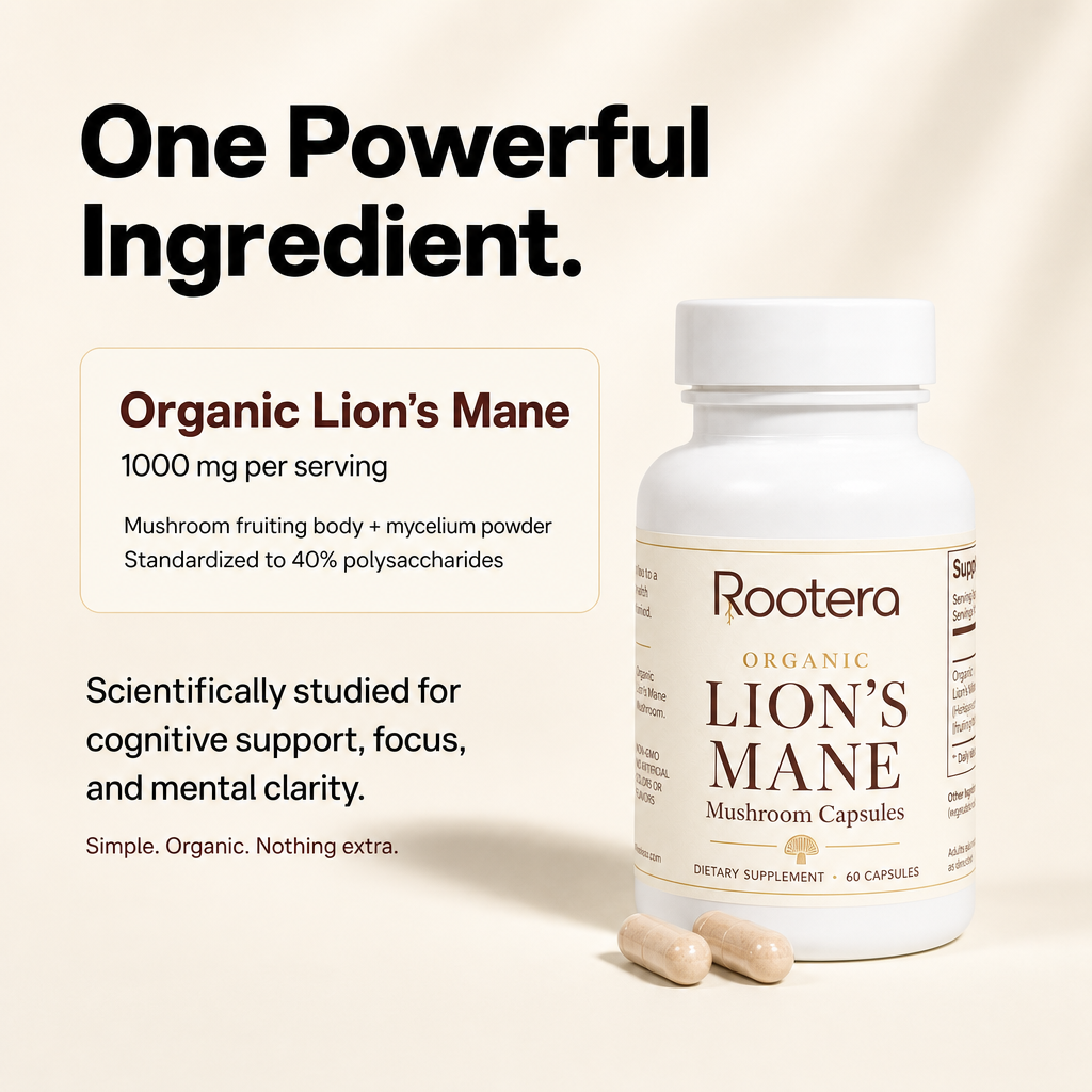 Organic Lion's Mane Capsules