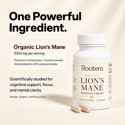 Organic Lion's Mane Capsules