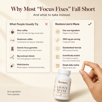 Organic Lion's Mane Capsules
